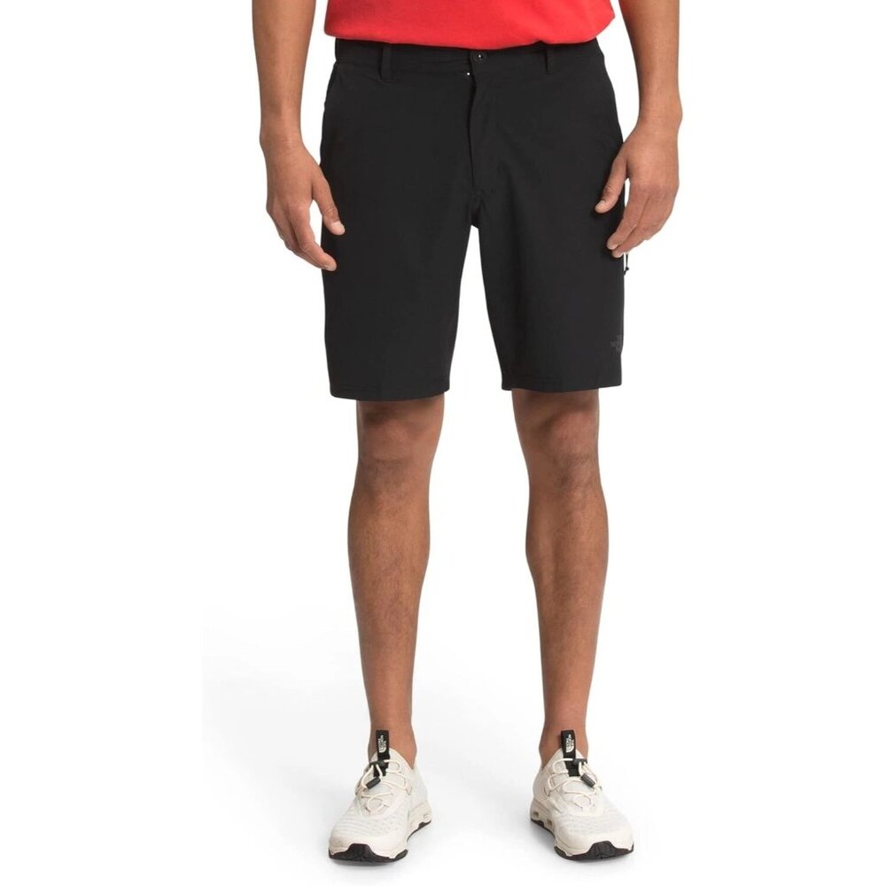 The North Face Mens Rolling Sun Packable Shorts Size 35 Black Light Outdoor Wear